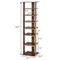 7-Tier Shoe Tower Storage Rack MDF Rustic Brown Organizer for Home Bathroom or Balcony